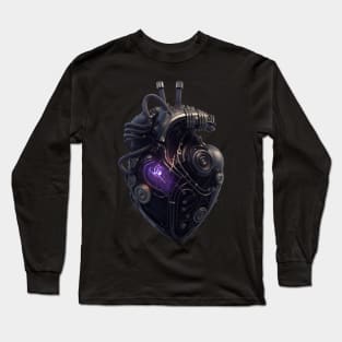 Cyborg Heart 4 Long Sleeve T-Shirt